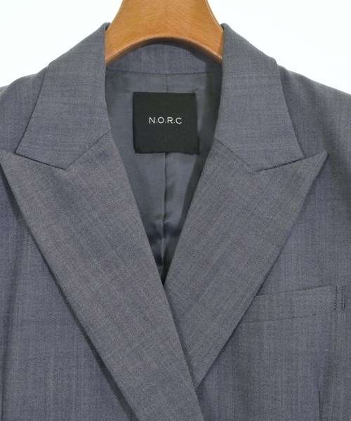 N.O.R.C（ノーク）テーラードジャケット 青 サイズ:1(S位) レディース/2200673866011