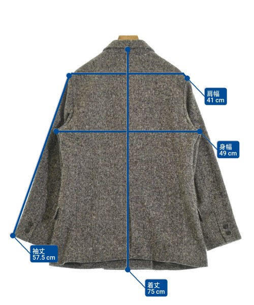 N.O.R.C（ノーク）テーラードジャケット 茶 サイズ:2(M位) レディース/2200646928081