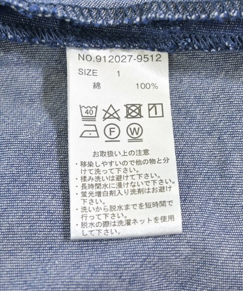 N.O.R.C（ノーク）ワンピース 青 サイズ:1(S位) レディース/2200709271208