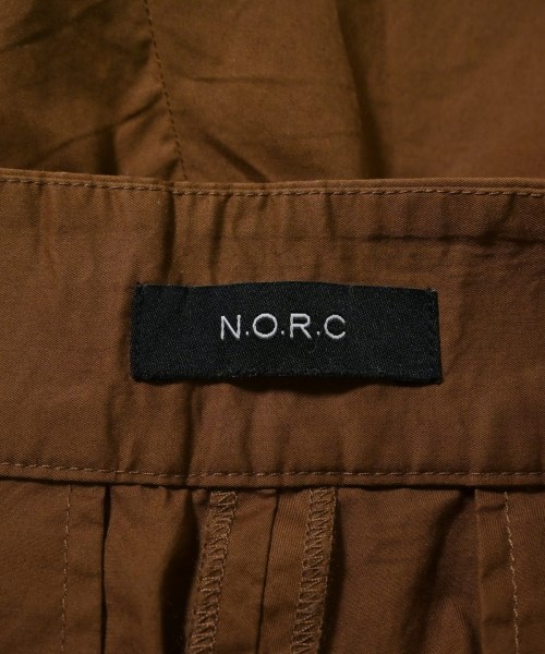 N.O.R.C（ノーク）スラックス 茶 サイズ:1(S位) レディース/2200662338055