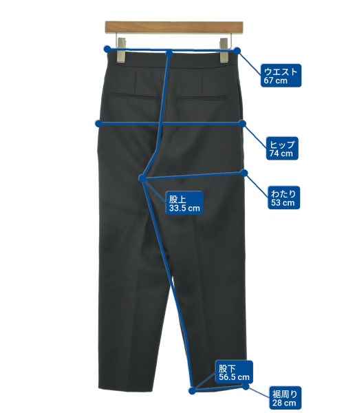 N.O.R.C（ノーク）スラックス 黒 サイズ:0(XS位) レディース/2200666884015