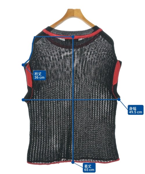 SHOOP（シュープ）ベスト 黒 サイズ:-(M位) メンズ/2200612503151