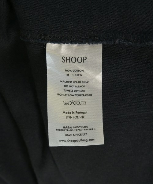 SHOOP（シュープ）Tシャツ・カットソー 黒 サイズ:L メンズ/2200699248037