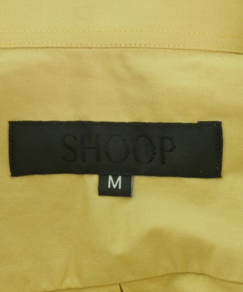 SHOOP（シュープ）カジュアルシャツ 黄 サイズ:M メンズ/2200707054063