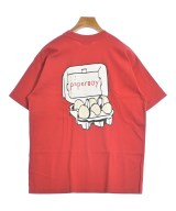 paperboy（ペーパーボーイ）Tシャツ・カットソー 赤 サイズ:S メンズ/2200622395180
