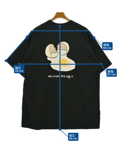 paperboy（ペーパーボーイ）Tシャツ・カットソー 黒 サイズ:XXL メンズ/2200653920085