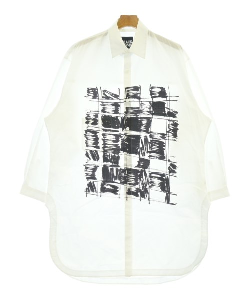 BLACK scandal yohji yamamoto(ブラックスキャンダルヨウジヤマモト)カジュアルシャツ 白 サイズ:2(S位)/2200636491021