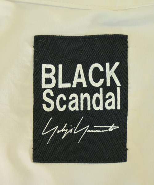 BLACK scandal yohji yamamoto（ブラックスキャンダルヨウジヤマモト）カジュアルシャツ 白 サイズ:2(S位) メンズ/2200636491021
