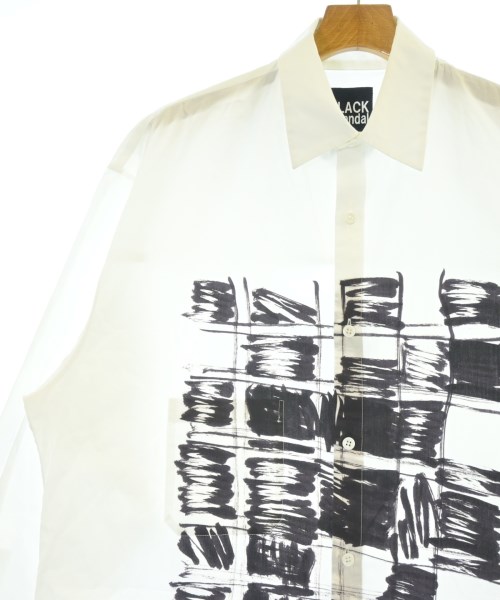 BLACK scandal yohji yamamoto（ブラックスキャンダルヨウジヤマモト）カジュアルシャツ 白 サイズ:2(S位) メンズ/2200636491021