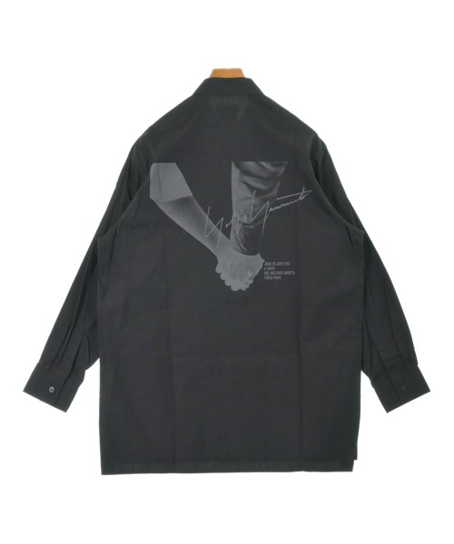 BLACK scandal yohji yamamoto（ブラックスキャンダルヨウジヤマモト）カジュアルシャツ 黒 サイズ:3(M位) メンズ/2200640972028