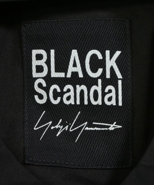 BLACK scandal yohji yamamoto（ブラックスキャンダルヨウジヤマモト）カジュアルシャツ 黒 サイズ:3(M位) メンズ/2200640972028