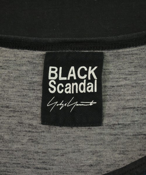 BLACK scandal yohji yamamoto（ブラックスキャンダルヨウジヤマモト）Tシャツ・カットソー 黒 サイズ:3(M位) メンズ/2200612570139