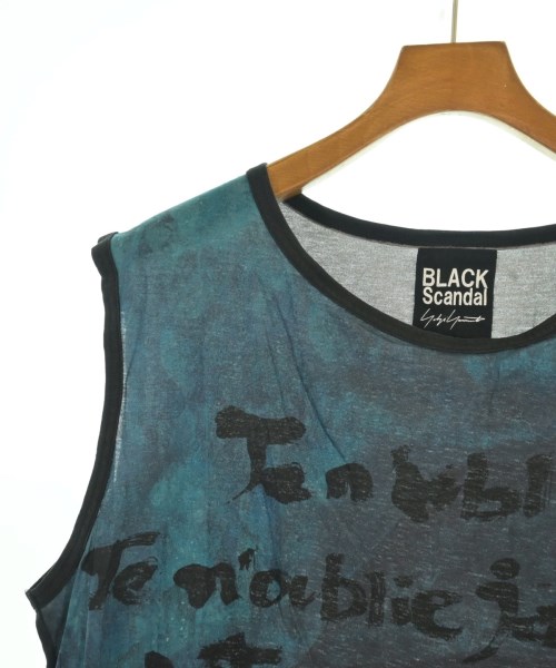 BLACK scandal yohji yamamoto（ブラックスキャンダルヨウジヤマモト）Tシャツ・カットソー 黒 サイズ:3(M位) メンズ/2200612570139