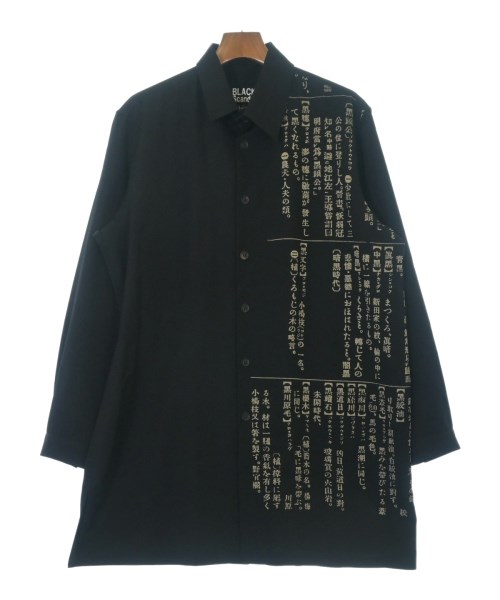 BLACK scandal yohji yamamoto(ブラックスキャンダルヨウジヤマモト)カジュアルシャツ 黒 サイズ:2(S位)/2200674365032