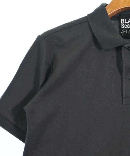 BLACK scandal yohji yamamoto（ブラックスキャンダルヨウジヤマモト）ポロシャツ 黒 サイズ:1(XS位) メンズ/2200678371022