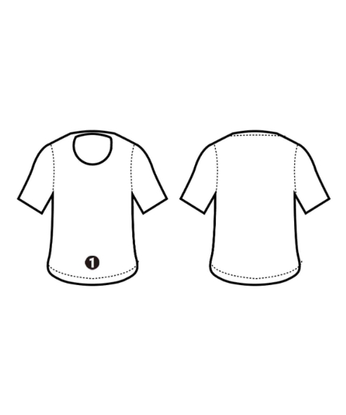 BLACK scandal yohji yamamoto（ブラックスキャンダルヨウジヤマモト）Tシャツ・カットソー 黒 サイズ:3(M位) メンズ/2200679307013