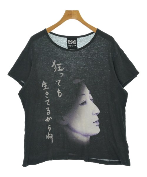 BLACK scandal yohji yamamoto(ブラックスキャンダルヨウジヤマモト)Tシャツ・カットソー 黒 サイズ:3(M位)/2200679307013