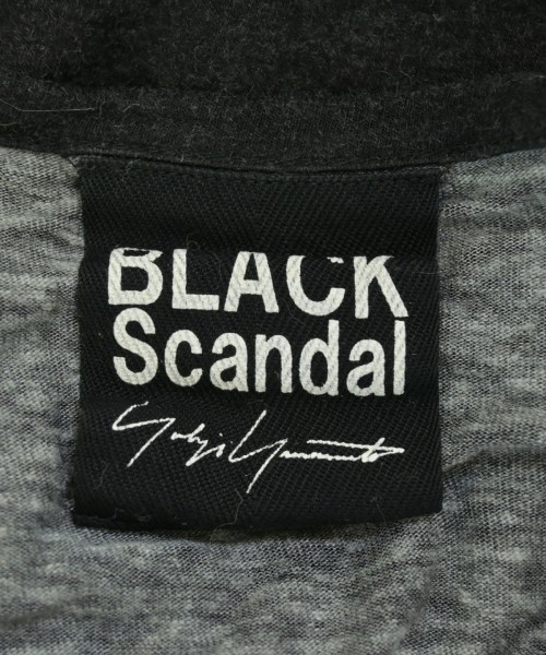 BLACK scandal yohji yamamoto（ブラックスキャンダルヨウジヤマモト）Tシャツ・カットソー 黒 サイズ:3(M位) メンズ/2200679307013