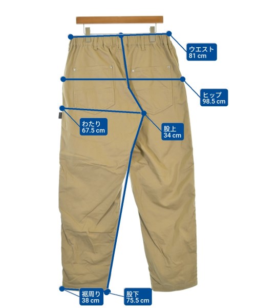 BLACK scandal yohji yamamoto（ブラックスキャンダルヨウジヤマモト）チノパン ベージュ サイズ:2(S位) メンズ/2200680157010