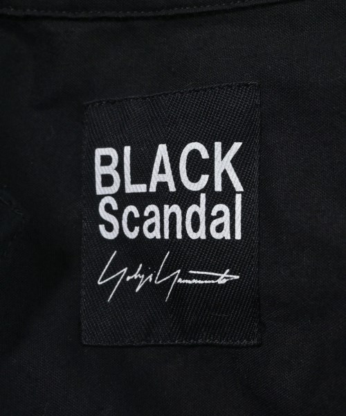 BLACK scandal yohji yamamoto（ブラックスキャンダルヨウジヤマモト）カジュアルシャツ 黒 サイズ:3(M位) メンズ/2200699244022