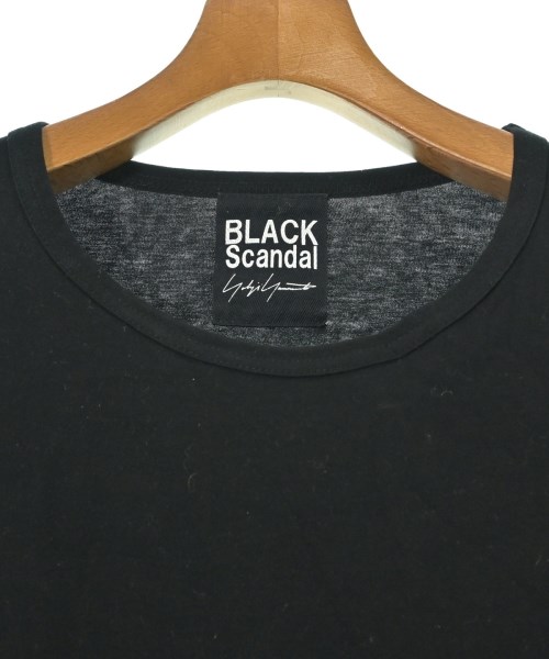 BLACK scandal yohji yamamoto（ブラックスキャンダルヨウジヤマモト）Tシャツ・カットソー 黒 サイズ:3(M位) メンズ/2200658910012