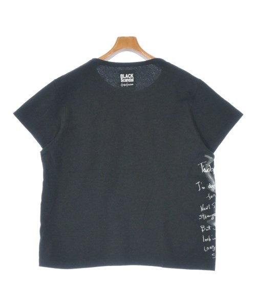 BLACK scandal yohji yamamoto（ブラックスキャンダルヨウジヤマモト）Tシャツ・カットソー 黒 サイズ:2(S位) メンズ/2200660717036