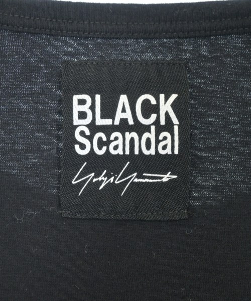 BLACK scandal yohji yamamoto（ブラックスキャンダルヨウジヤマモト）Tシャツ・カットソー 黒 サイズ:2(S位) メンズ/2200660717036