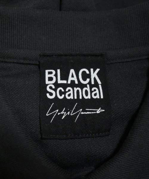 BLACK scandal yohji yamamoto（ブラックスキャンダルヨウジヤマモト）Tシャツ・カットソー 黒 サイズ:3(M位) メンズ/2200660717043