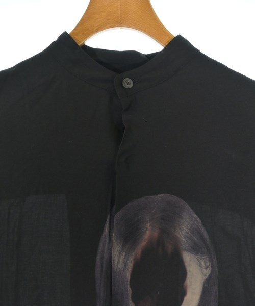 BLACK scandal yohji yamamoto（ブラックスキャンダルヨウジヤマモト）カジュアルシャツ 黒 サイズ:1(XS位) メンズ/2200639773049