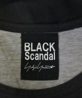 BLACK scandal yohji yamamoto（ブラックスキャンダルヨウジヤマモト）Tシャツ・カットソー 黒 サイズ:2(S位) メンズ/2200703816047