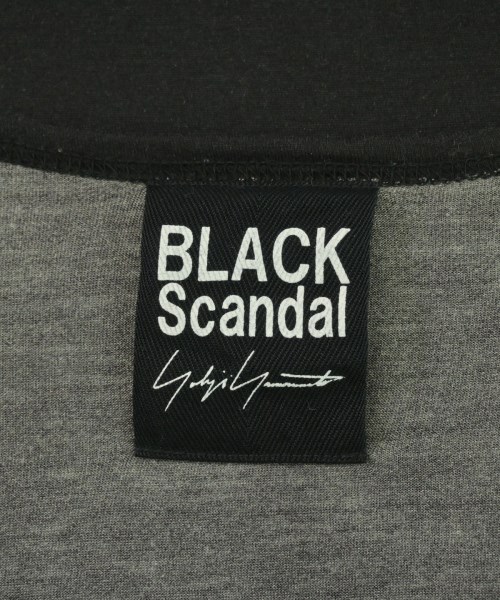 BLACK scandal yohji yamamoto（ブラックスキャンダルヨウジヤマモト）Tシャツ・カットソー 黒 サイズ:2(S位) メンズ/2200706087055