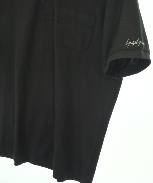 BLACK scandal yohji yamamoto（ブラックスキャンダルヨウジヤマモト）ポロシャツ 黒 サイズ:3(M位) メンズ/2200721995052