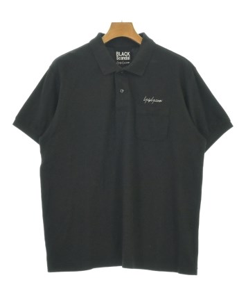 Y's YOHJI YAMAMOTO ポロシャツ ブラック BLACK scandal yohji yamamoto（ブラックスキャンダルヨウジヤマモト