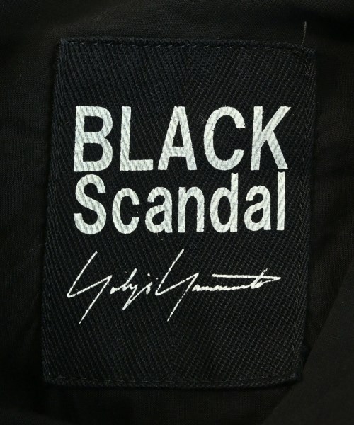 BLACK scandal yohji yamamoto（ブラックスキャンダルヨウジヤマモト）カジュアルシャツ 黒 サイズ:2(S位) メンズ/2200727104021