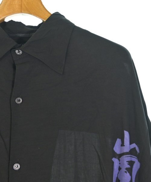 BLACK scandal yohji yamamoto（ブラックスキャンダルヨウジヤマモト）カジュアルシャツ 黒 サイズ:2(S位) メンズ/2200727104021
