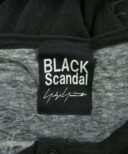 BLACK scandal yohji yamamoto（ブラックスキャンダルヨウジヤマモト）Tシャツ・カットソー 黒 サイズ:3(M位) メンズ/2200728445055