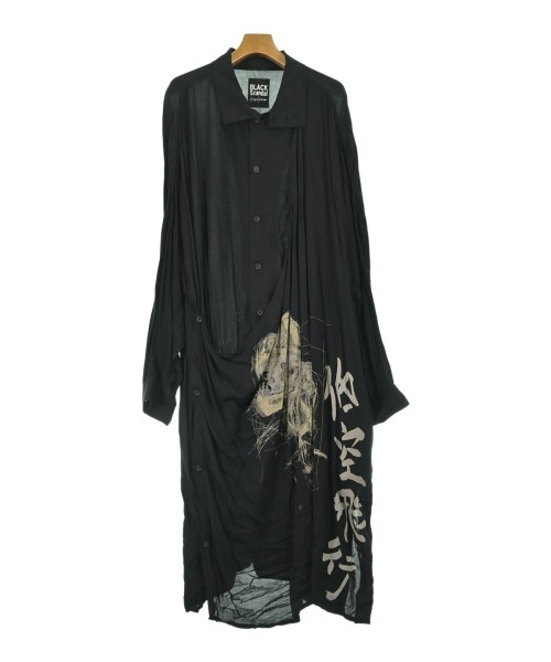 BLACK scandal yohji yamamoto(ブラックスキャンダルヨウジヤマモト)カジュアルシャツ 黒 サイズ:1(XS位)/2200690406115