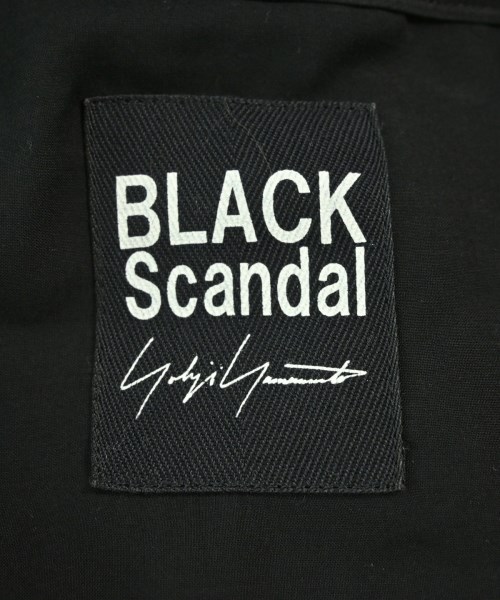 BLACK scandal yohji yamamoto（ブラックスキャンダルヨウジヤマモト）カジュアルシャツ 黒 サイズ:1(XS位) メンズ/2200690406115