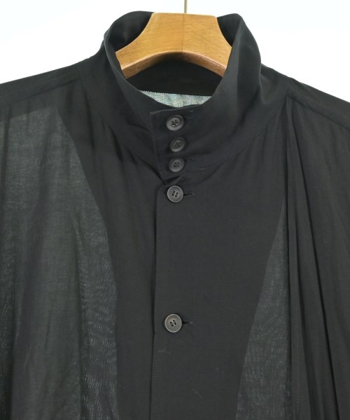 BLACK scandal yohji yamamoto（ブラックスキャンダルヨウジヤマモト）カジュアルシャツ 黒 サイズ:1(XS位) メンズ/2200690406115
