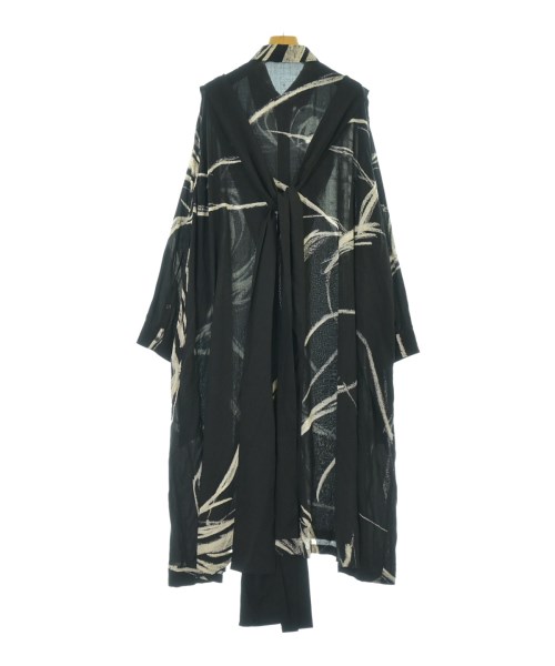 BLACK scandal yohji yamamoto（ブラックスキャンダルヨウジヤマモト）シャツワンピース 黒 サイズ:1(XS位) レディース/2200691070063