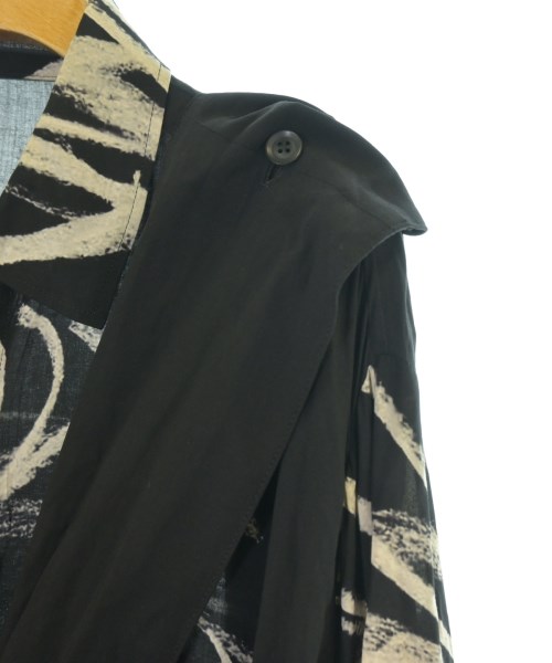 BLACK scandal yohji yamamoto（ブラックスキャンダルヨウジヤマモト）シャツワンピース 黒 サイズ:1(XS位) レディース/2200691070063