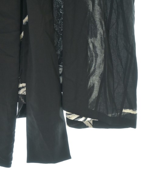 BLACK scandal yohji yamamoto（ブラックスキャンダルヨウジヤマモト）シャツワンピース 黒 サイズ:1(XS位) レディース/2200691070063