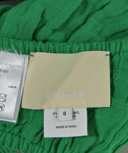 Anaak（アナーク）Tシャツ・カットソー 緑 サイズ:0(XS位) レディース/2200631234135