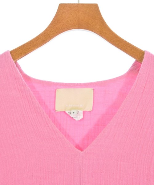 Anaak（アナーク）カジュアルシャツ ピンク サイズ:0(XS位) レディース/2200619650094