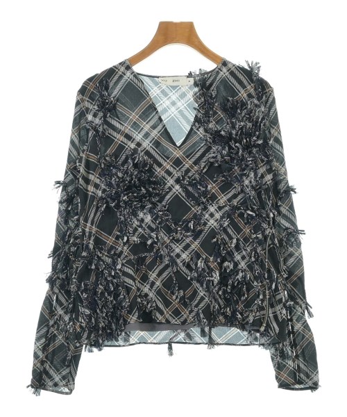 XU ZHI(シュージー)ブラウス 黒 サイズ:8(L位)/2200645323023