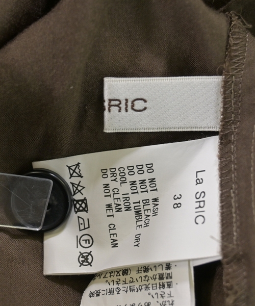 La SRIC（ラスリック）テーラードジャケット カーキ サイズ:38(M位) レディース/2200608443065