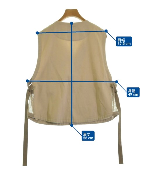 La SRIC（ラスリック）ベスト ベージュ サイズ:F レディース/2200675824026