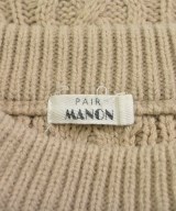 manon（マノン）ニット・セーター ベージュ サイズ:F レディース/2200636627024