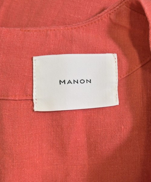 manon（マノン）ワンピース 赤 サイズ:0(XS位) レディース/2200696810381