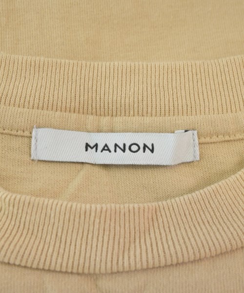 manon（マノン）Tシャツ・カットソー ベージュ サイズ:0(XS位) レディース/2200708178102